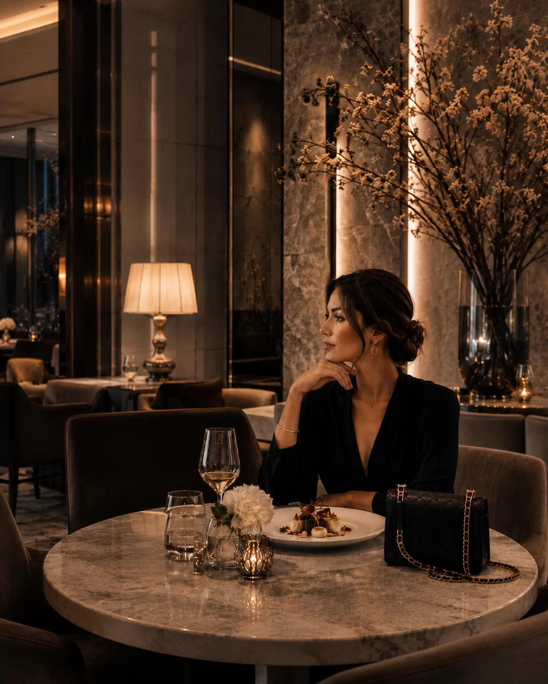 Refined luxury hospitality interior representing the Consumer division