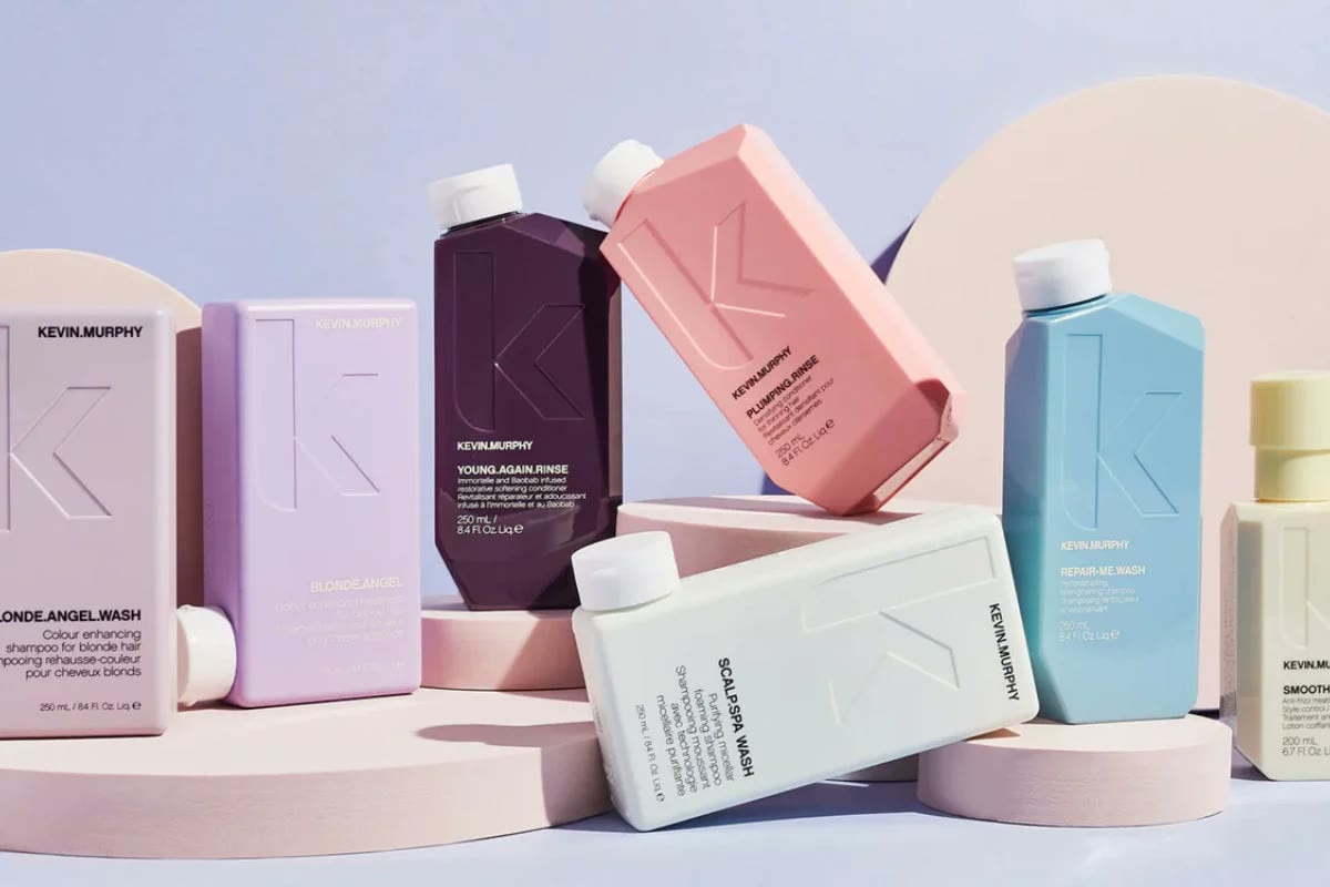 Kevin.Murphy haircare products featured in beauty media