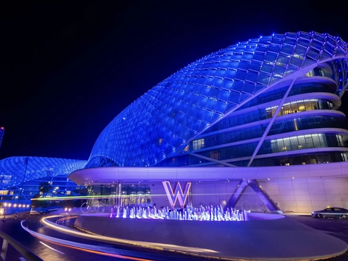 W Abu Dhabi Yas Island exterior
